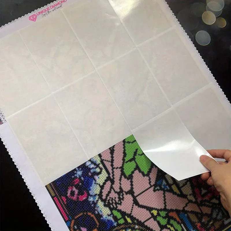 Papier Silicone XL pour Diamond Painting - Accessoire pratique