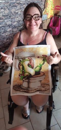 Photo du résultat envoyée par la cliente ou le client