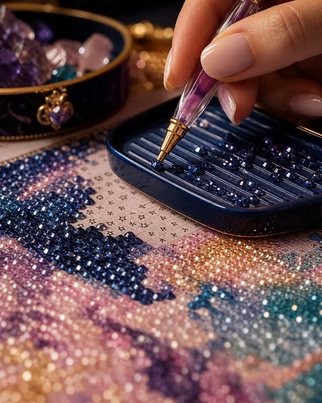Comment faire un diamond painting : le guide pas à pas