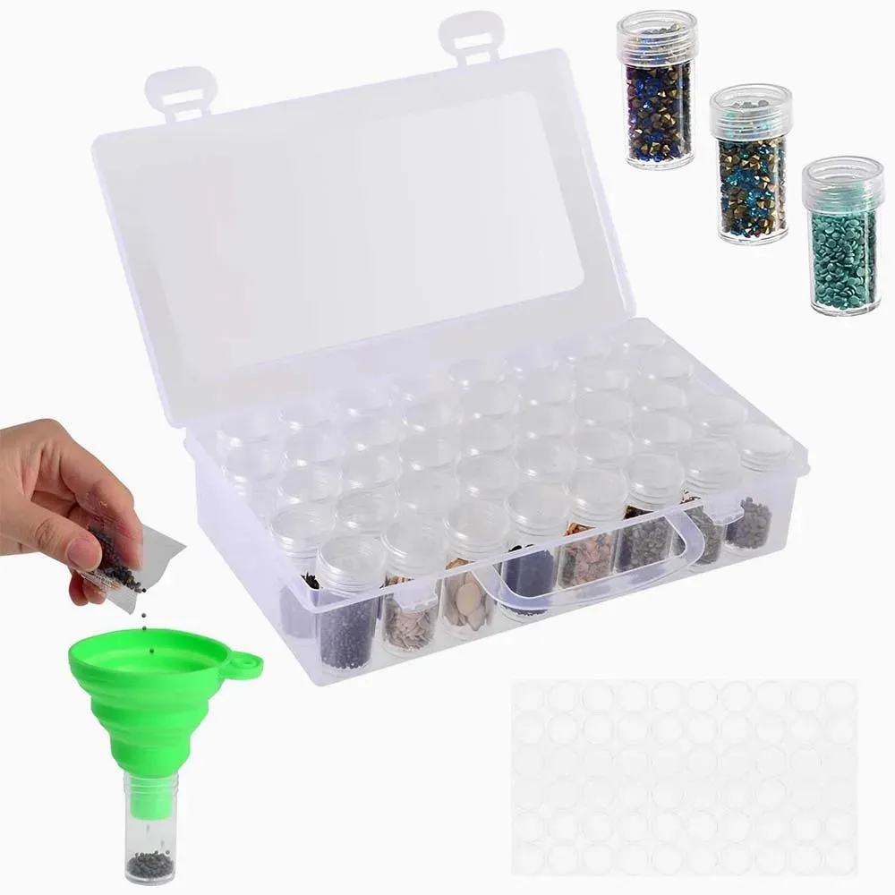 Boîte de rangement XL pour diamants de broderie diamant