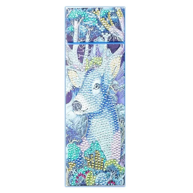 Boîte de rangement pour stylet Diamond Painting Cerf élégant