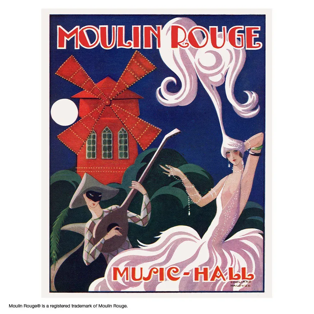 Broderie diamant Affiche Moulin Rouge - Music Hall