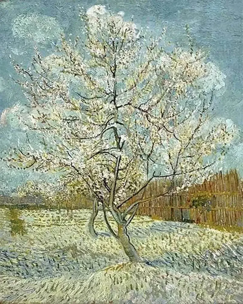 Broderie diamant Arbre