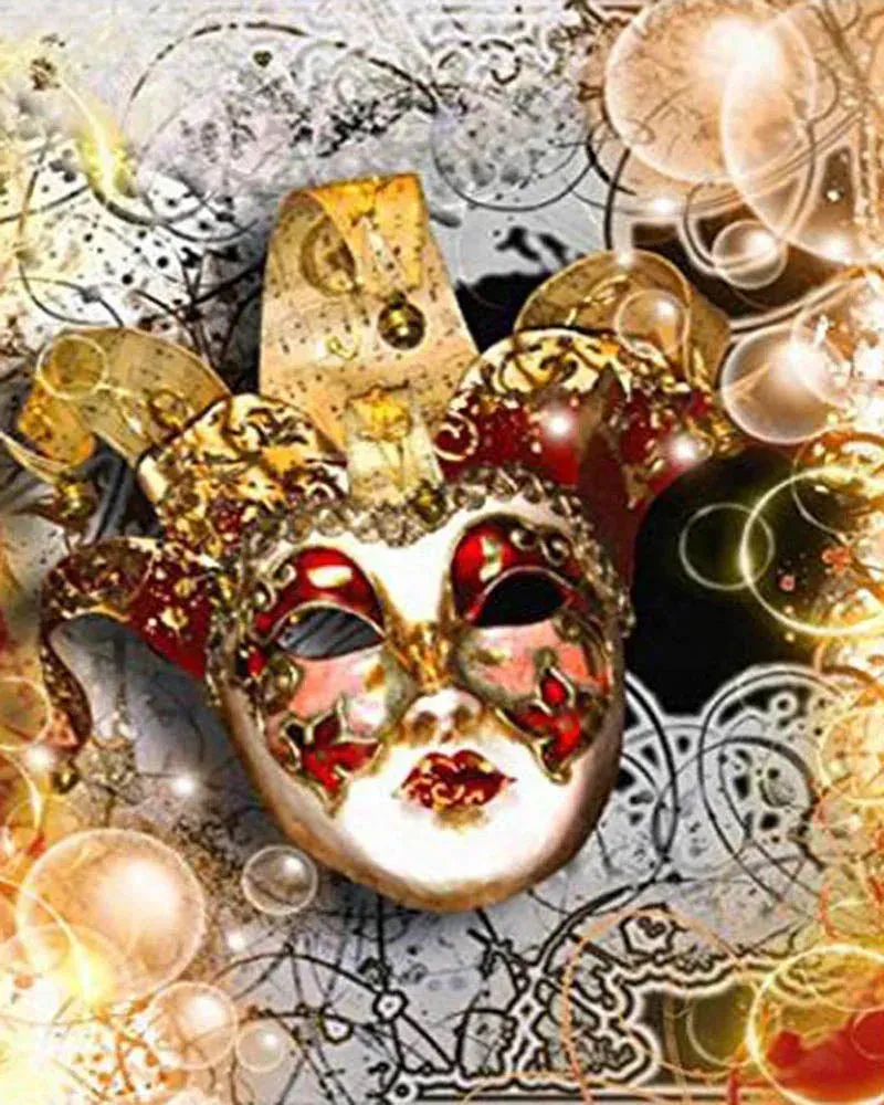 Broderie diamant Carnaval