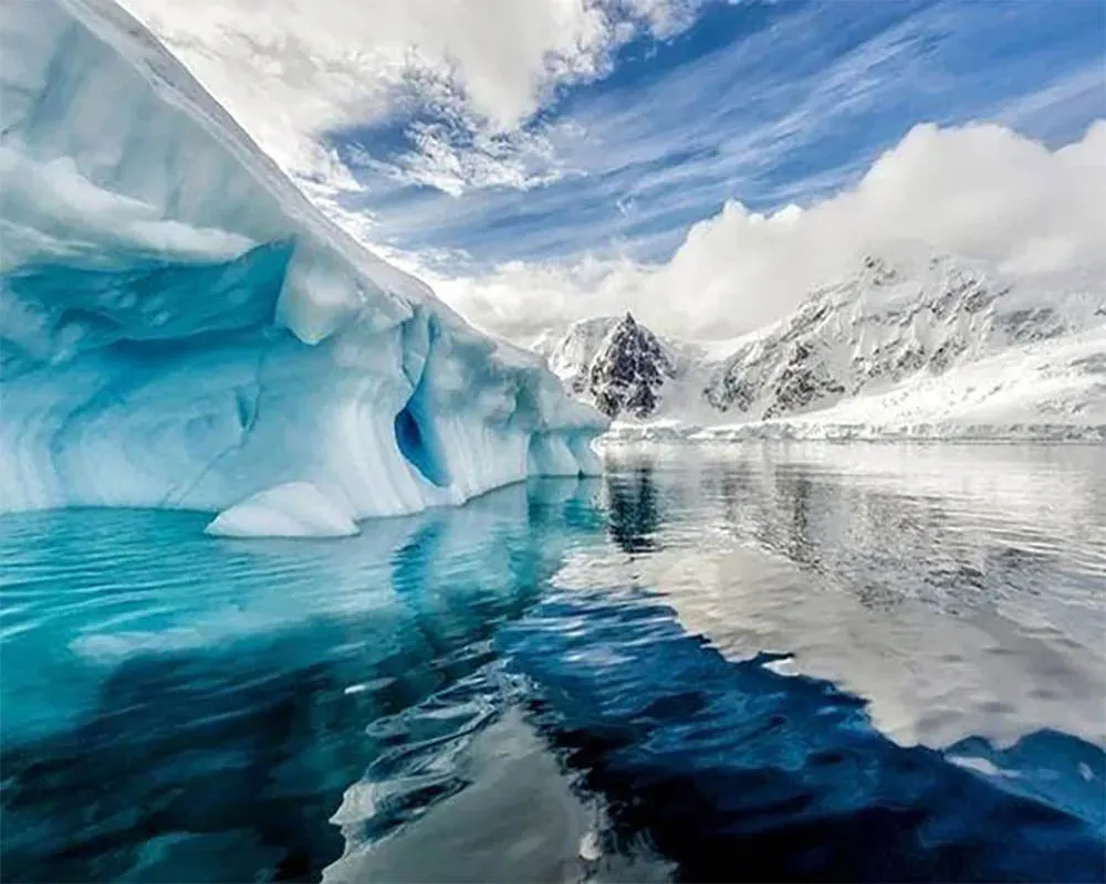 Broderie diamant Glaciers