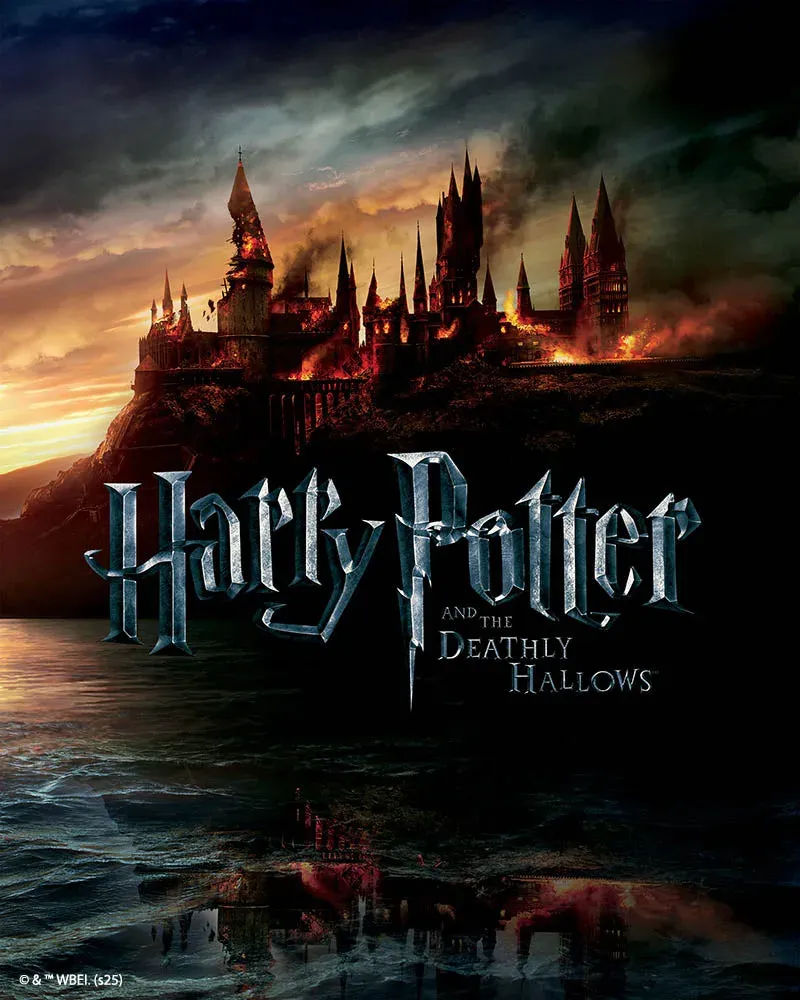 Broderie diamant Harry Potter - Poudlard en Flammes