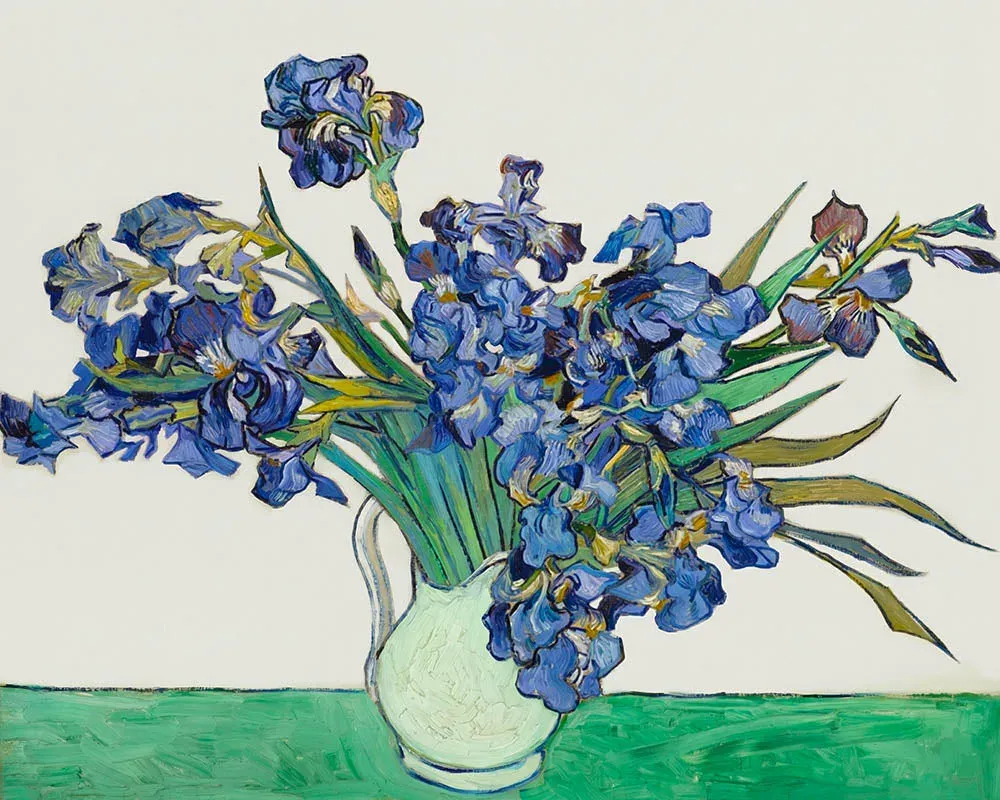 Broderie diamant Iris n°2 - Van Gogh