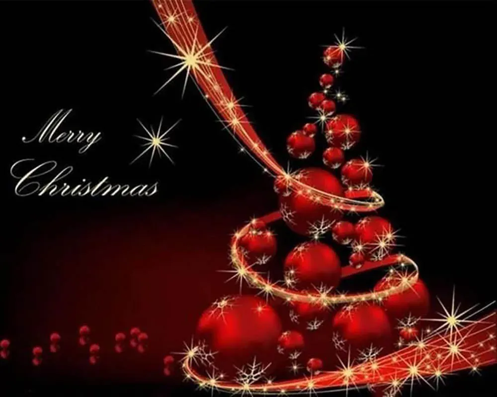 Broderie diamant Joyeux Noël