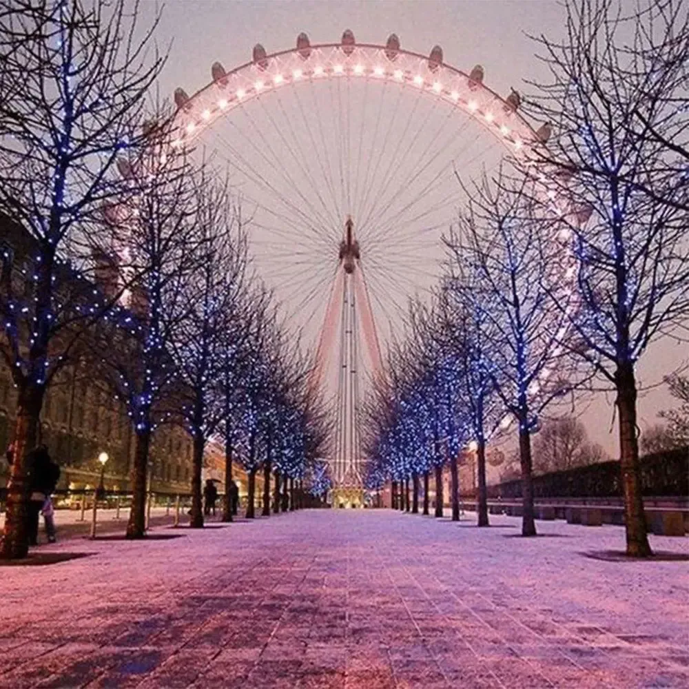 Broderie diamant La Grande Roue