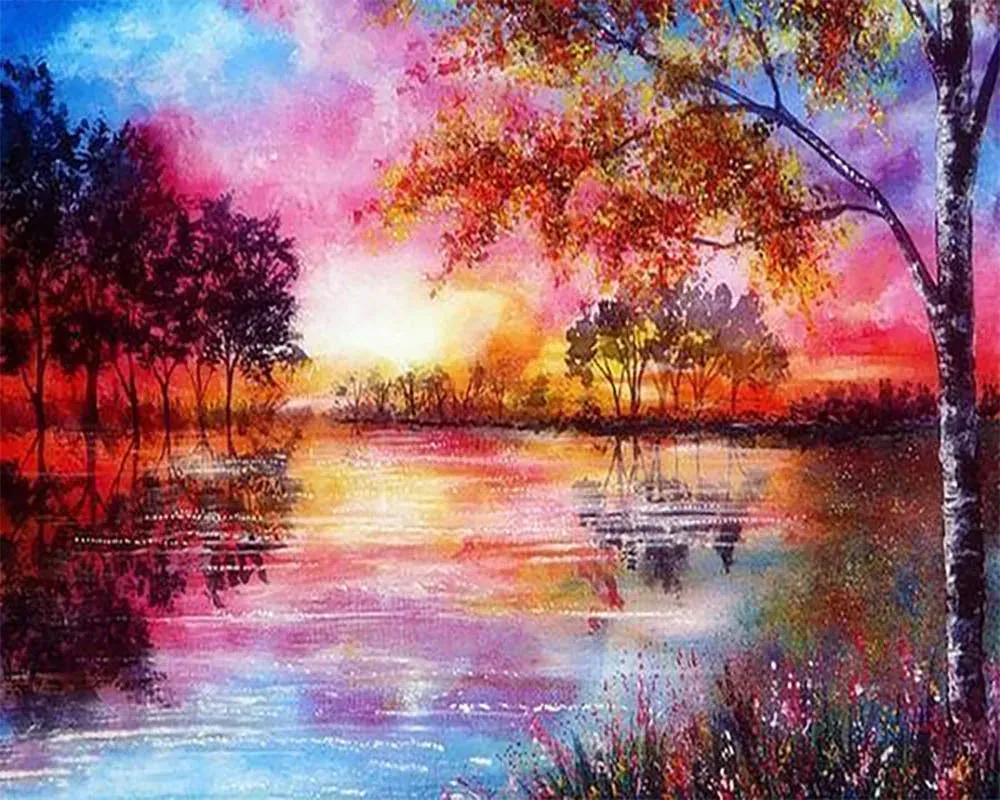 Broderie diamant Lac Relaxant