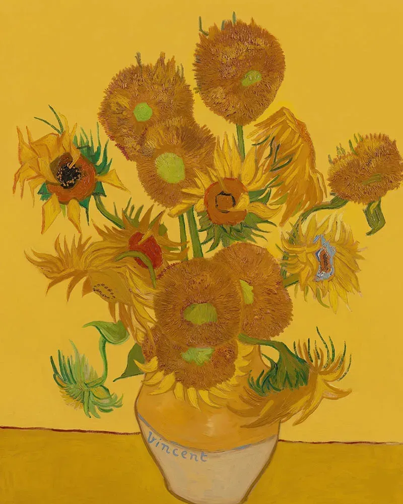 Broderie diamant Les Tournesols - Van Gogh