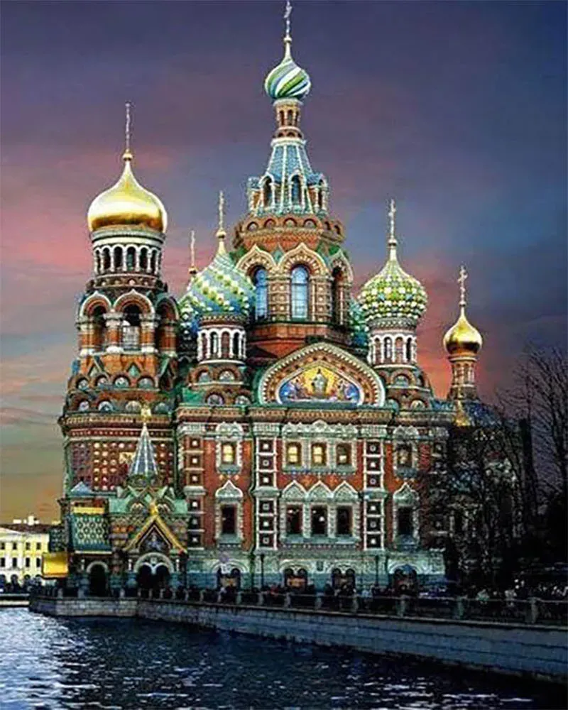 Broderie diamant Moscou