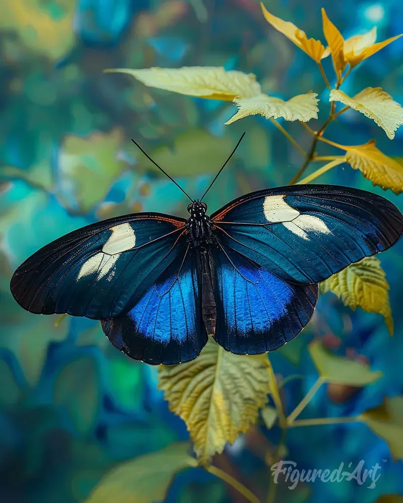 Broderie diamant Papillon Heliconius Cydno