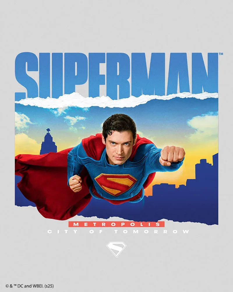 Broderie diamant Superman avec Horizon