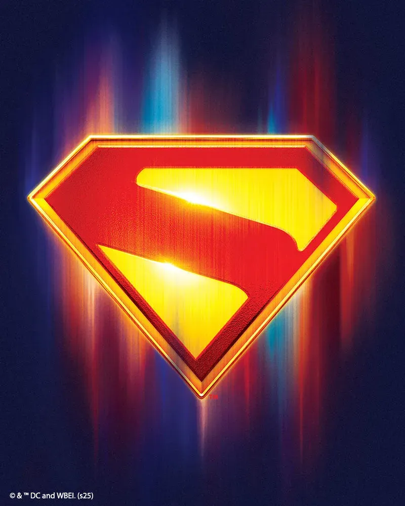 Broderie diamant Superman - Emblème Bouclier-S