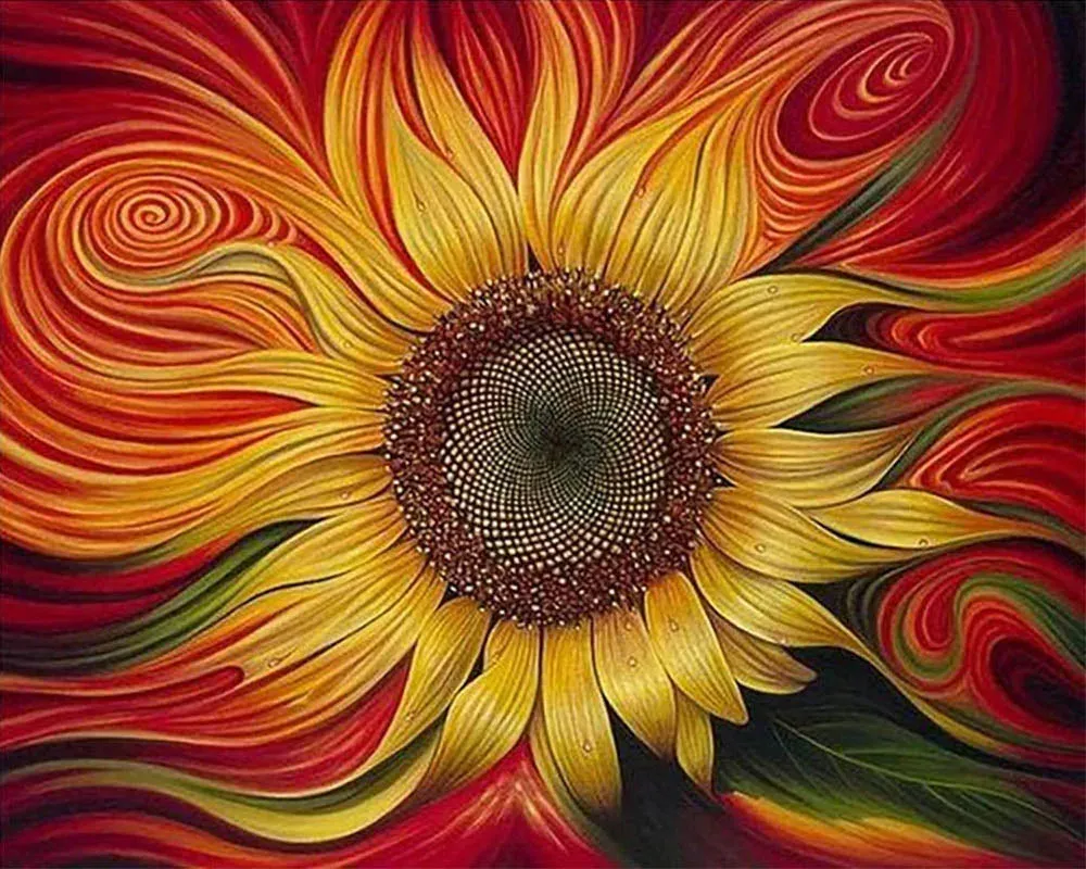 Broderie diamant Tournesol Design