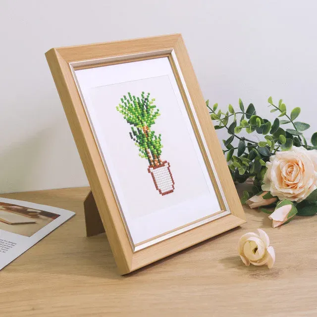 Broderie diamant Cadre en bois pour Mini série Diamond Painting