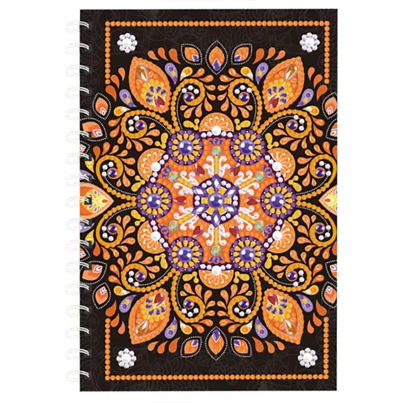 Cahier Diamond Painting Mandala - votre carnet créatif