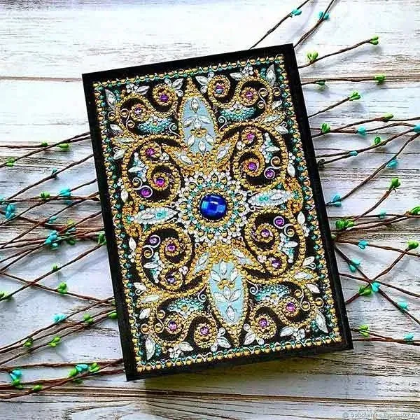 Cahier Diamond Painting Œil Bleu - Accessoire pour vos créations