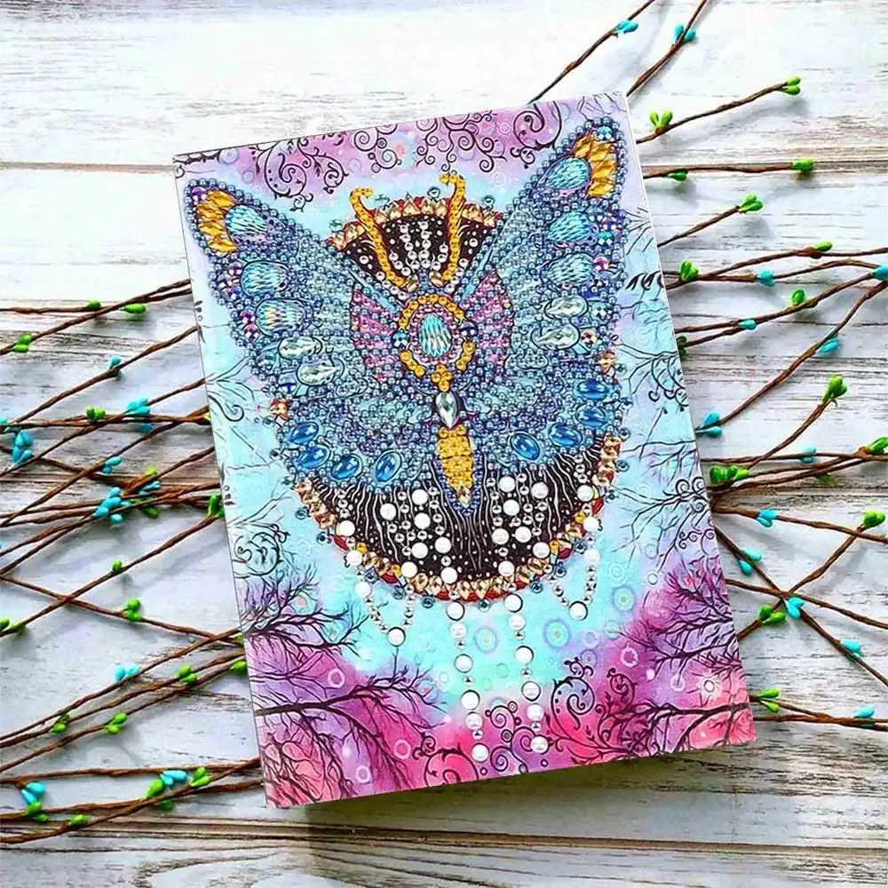 Cahier Diamond Painting Papillon - votre carnet créatif pour broderie diamant