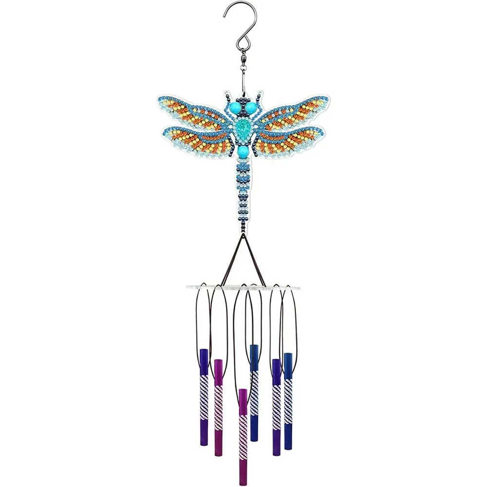 Carillon à vent libellule - Accessoire diamond painting Mille Facettes