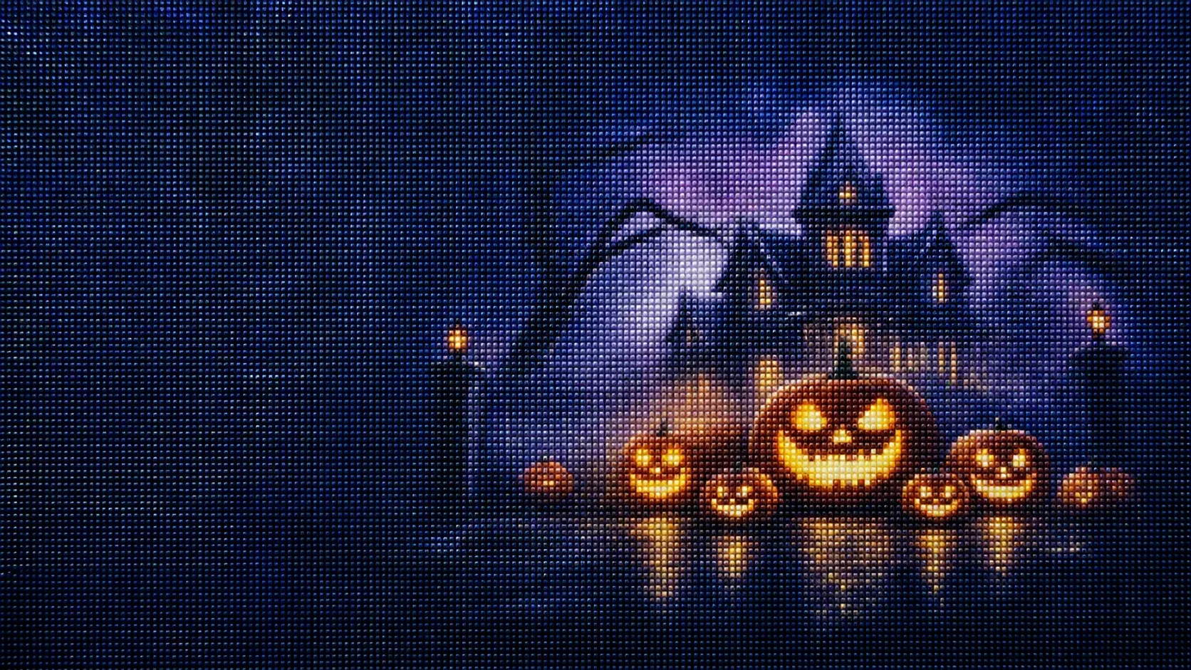 Diamond painting Halloween