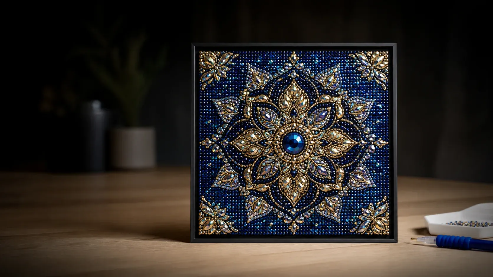 Mini diamond painting