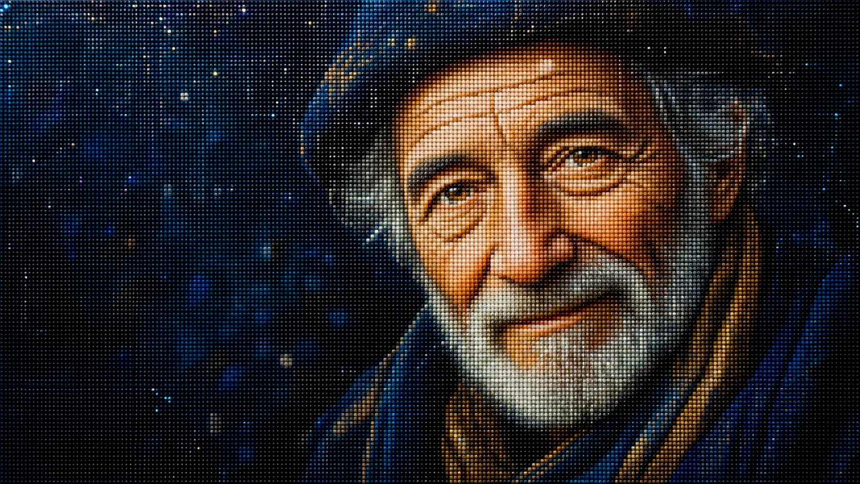 Diamond painting portrait