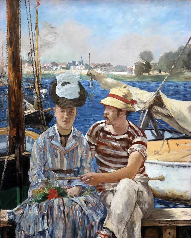 Broderie diamant Argenteuil - Manet