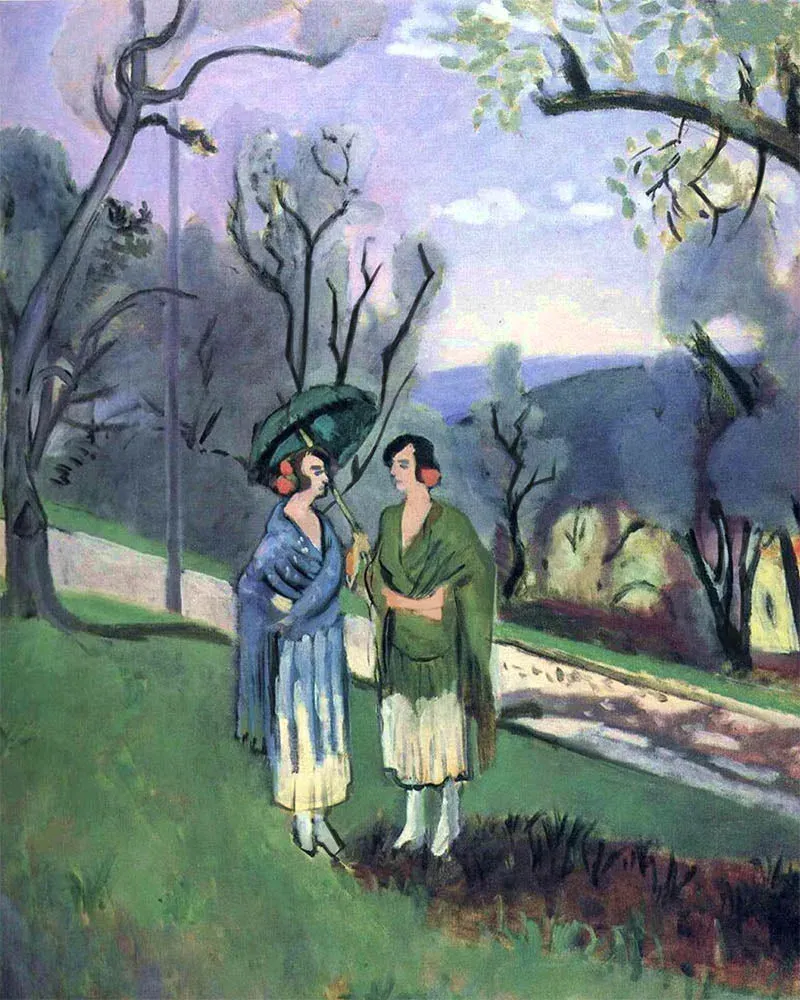 Broderie diamant Conversation sous les oliviers - Matisse