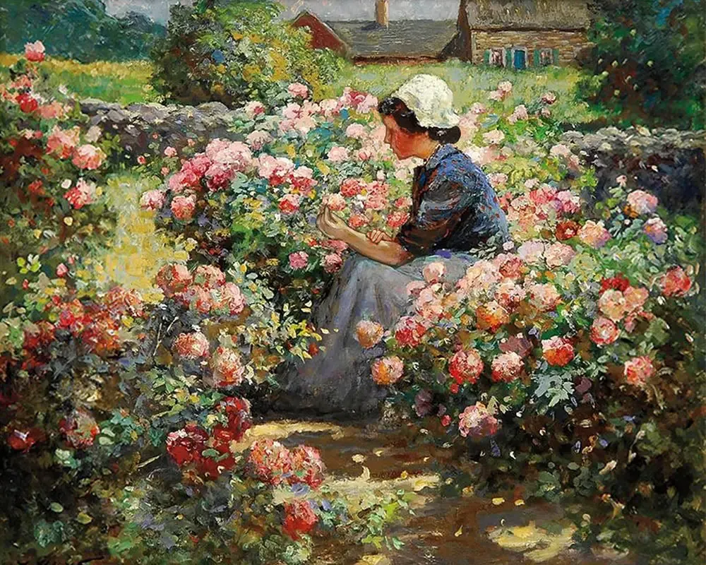 Broderie diamant Flower Garden - Abbott Fuller Graves
