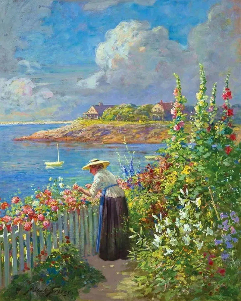 Broderie diamant In the Garden - Abbott Fuller Graves
