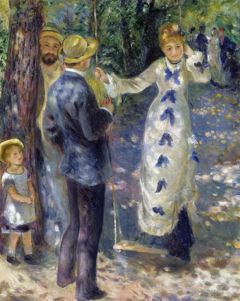 Broderie diamant La Balançoire - Renoir