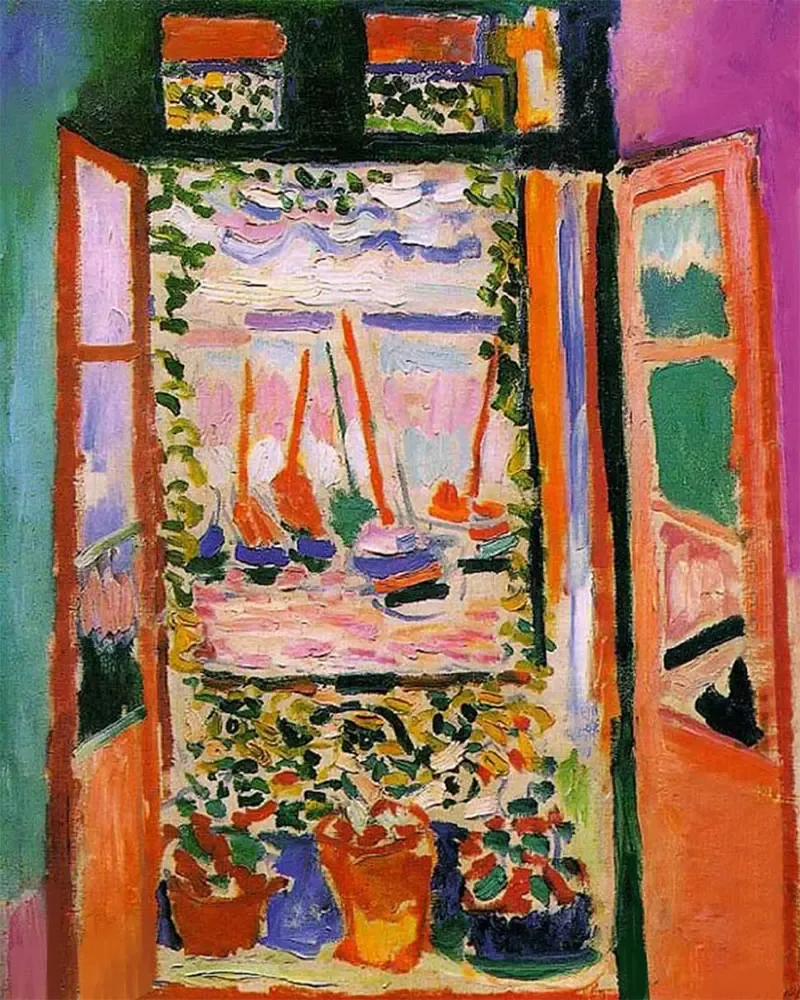 Broderie diamant La Fenêtre ouverte - Matisse