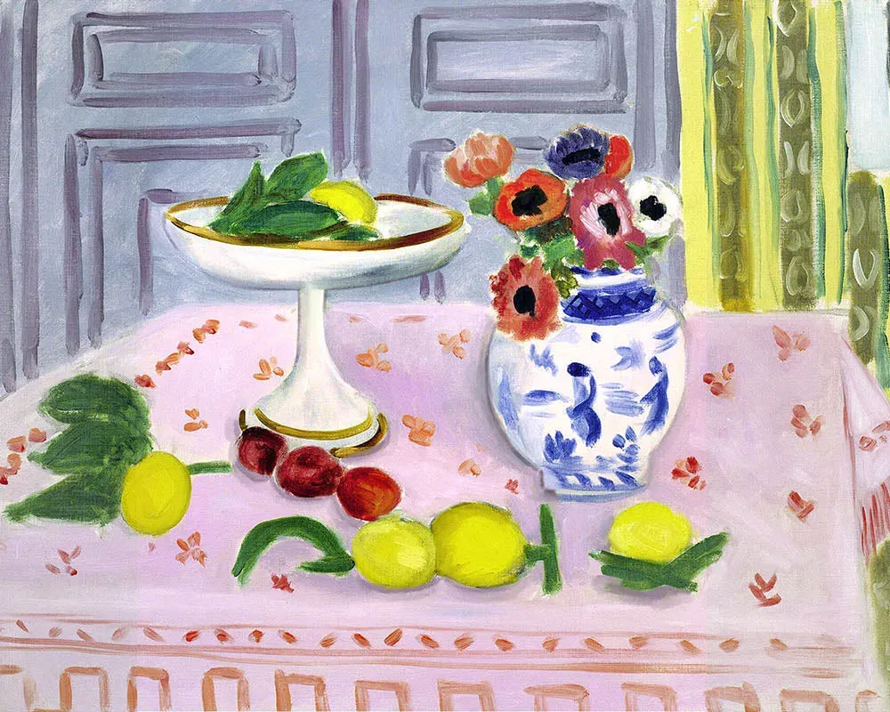Broderie diamant La Nappe rose - Matisse