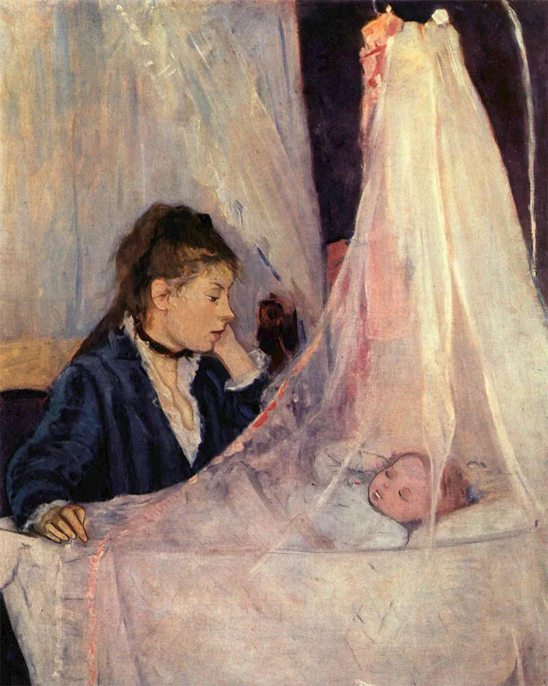 Broderie diamant Le Berceau - Morisot