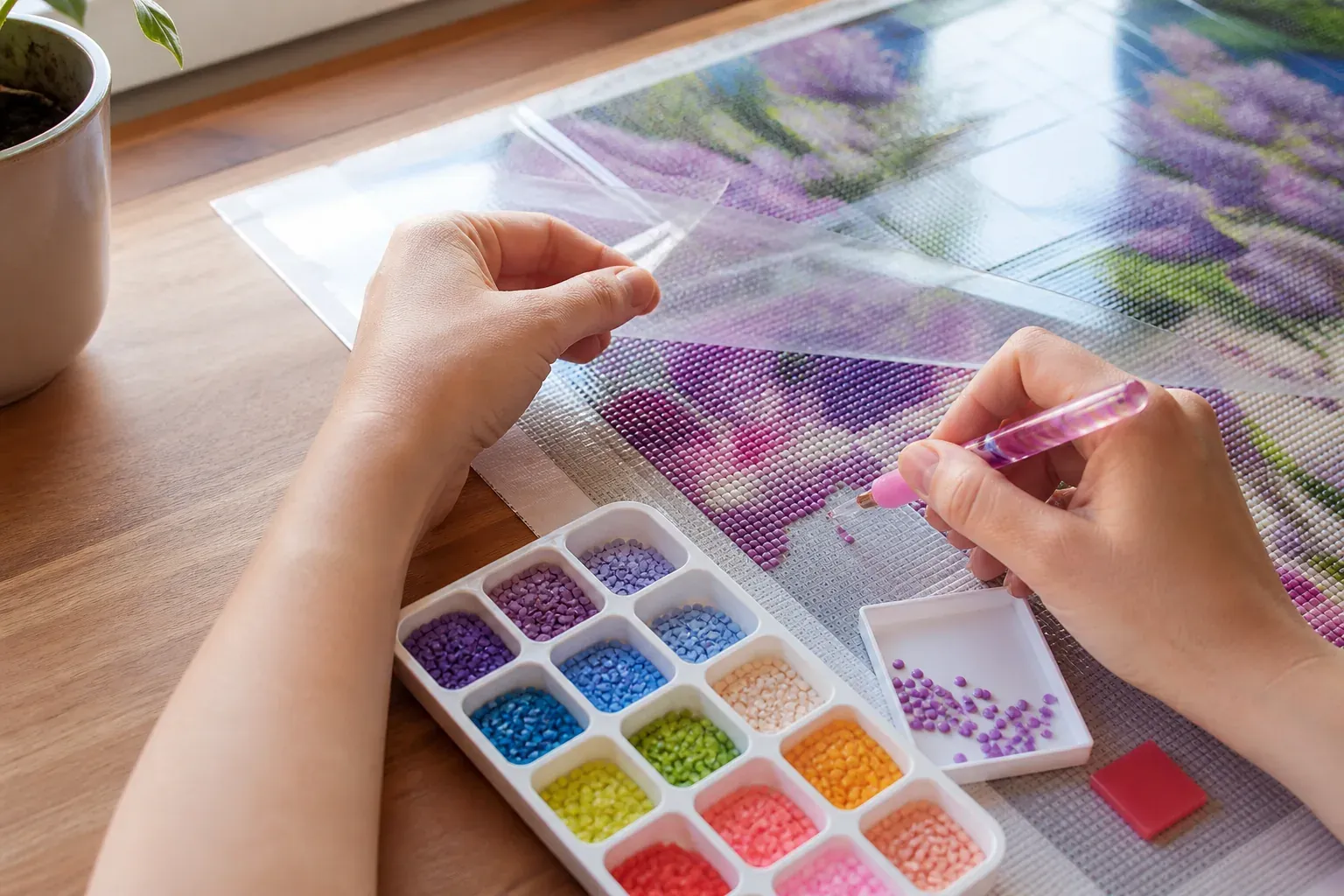 Le diamond painting devient simple avec ce mode d’emploi