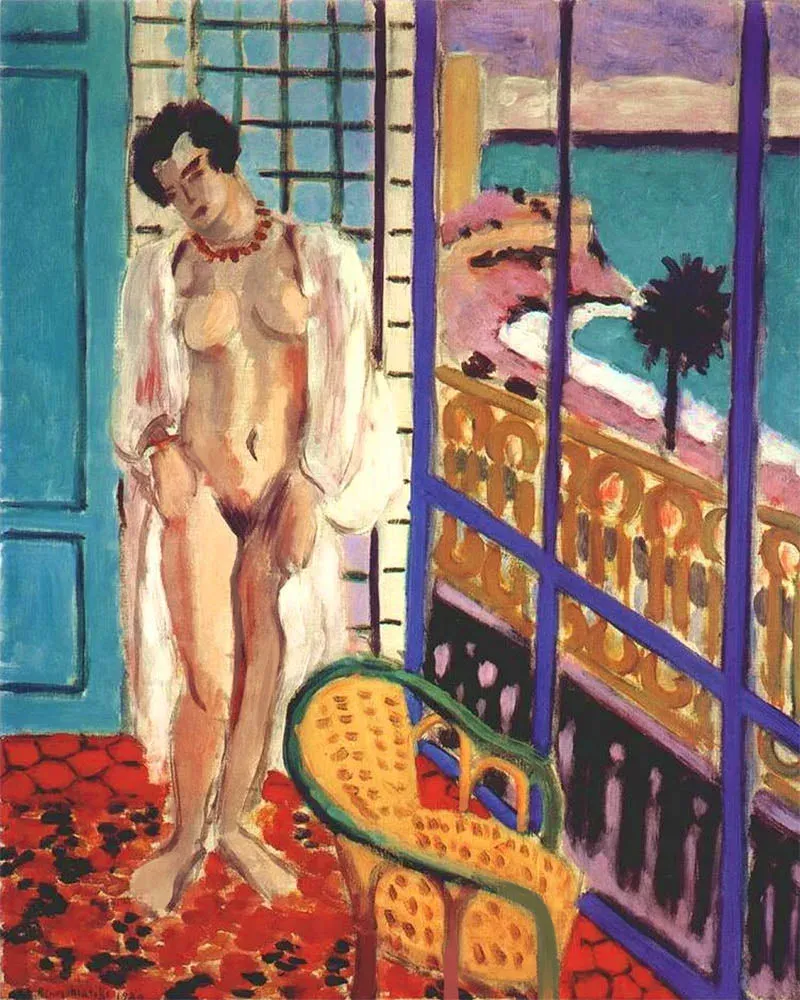 Broderie diamant Nu à la fenêtre - Matisse