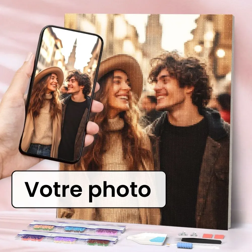 Broderie diamant Personnalisé