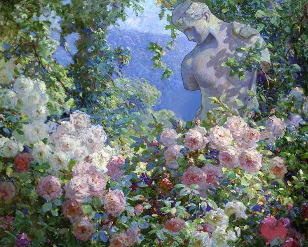 Broderie diamant Psyche in the Garden - Abbott Fuller Graves