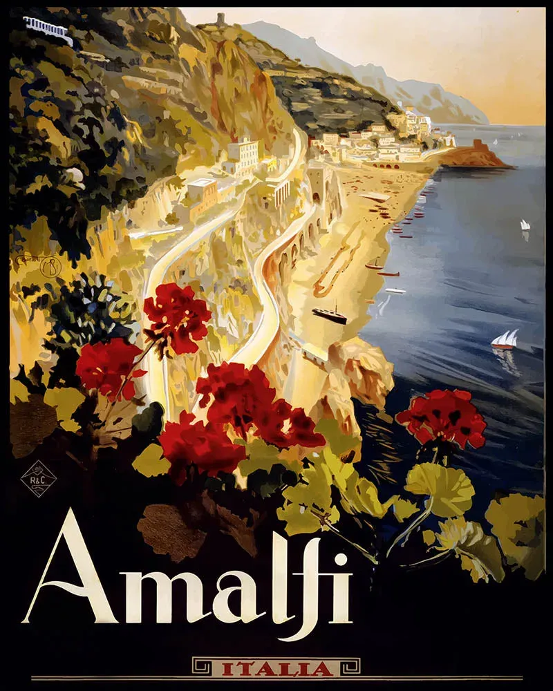 Broderie diamant Rêve d’Amalfi