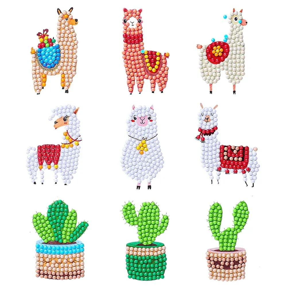 Autocollants Diamond Painting Llamas pour personnaliser vos créations