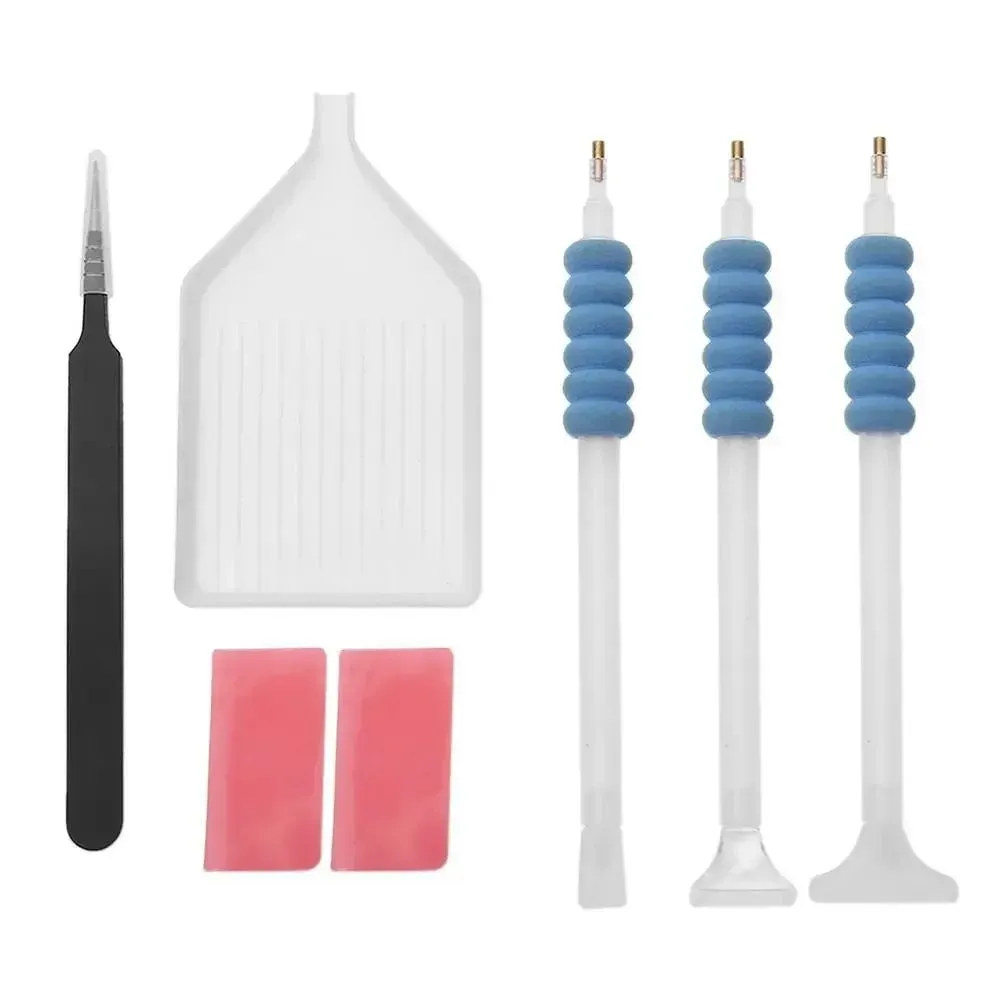 Ensemble d'outils 13 pièces pour broderie diamant professionnelle