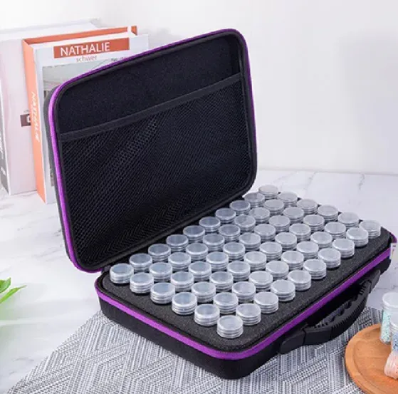 Housse pour diamants 60 emplacements - choisissez 7 couleurs