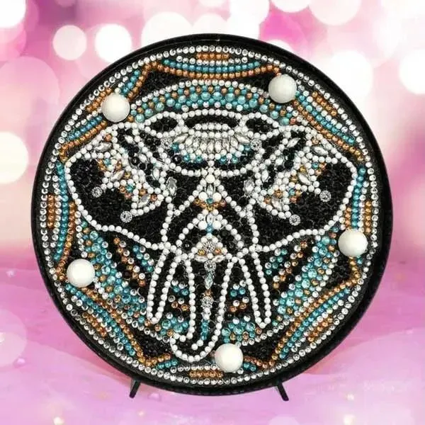 Lampe LED Diamond Painting - Éléphant pour broderie lumineuse