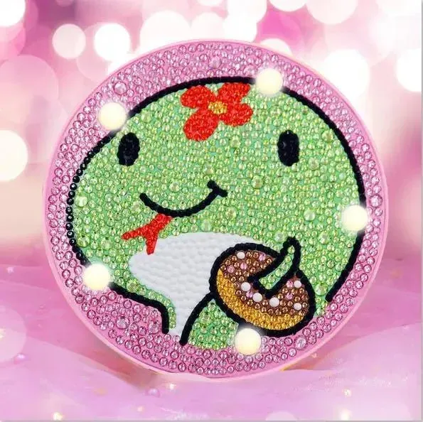 Lampe LED pour broderie diamant - Éclairage lézard 3 cm