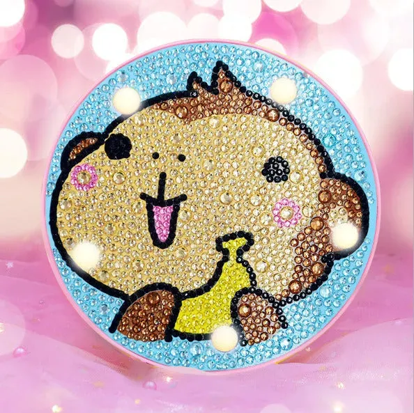 Lampe LED pour broderie diamant - Éclairage ajustable Singe