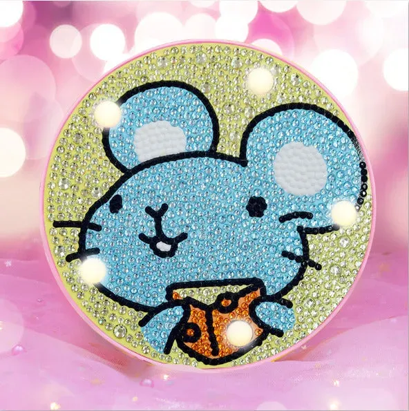 Lampe LED Diamond Painting - Éclairage doux pour broderie souris