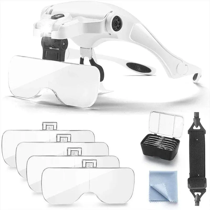 Loupe LED pour broderie diamant et lecture de détails précis