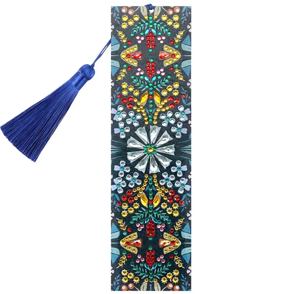 Marque-pages Diamond Painting Mandala multicolore - Élégance et Créativité